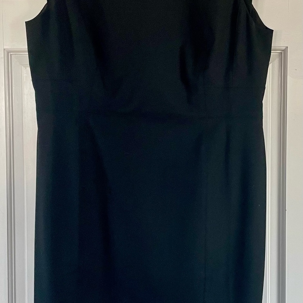 Ann Taylor Black Midi Sheath Dress - Picture 3 of 5